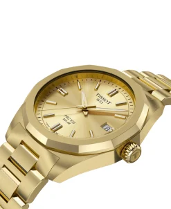 Tissot PRC 100 Solar PVD Color Oro Amarillo 34 mm | T151.822.33.021.00
