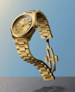 Tissot PRC 100 Solar PVD Color Oro Amarillo 34 mm | T151.822.33.021.00