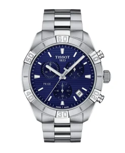 Tissot PR 100 Sport Chic Cronógrafo Azul 44 mm | T101.617.11.041.00