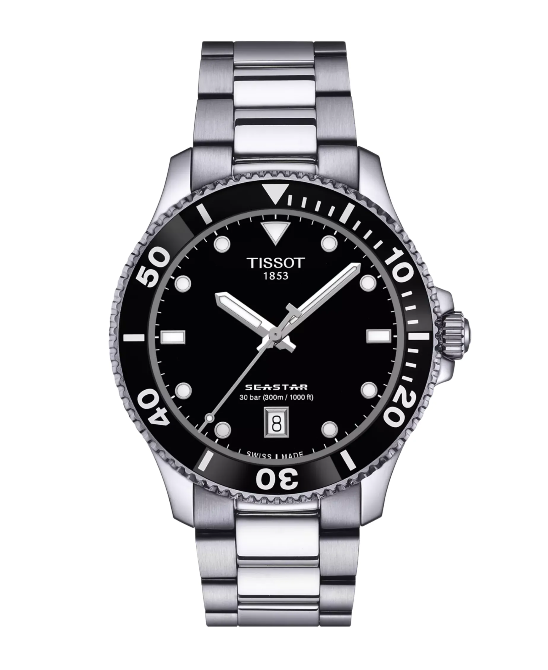 Tissot Seastar 1000 Negro 40 mm | T120.410.11.051.00