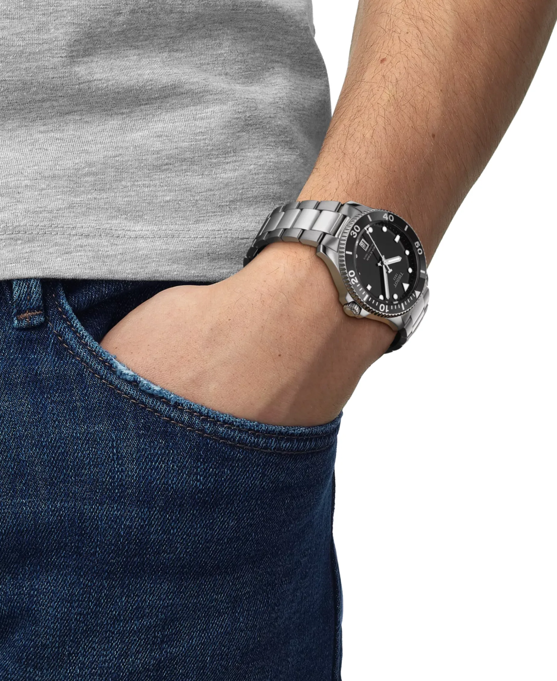 Tissot Seastar 1000 Negro 40 mm | T120.410.11.051.00