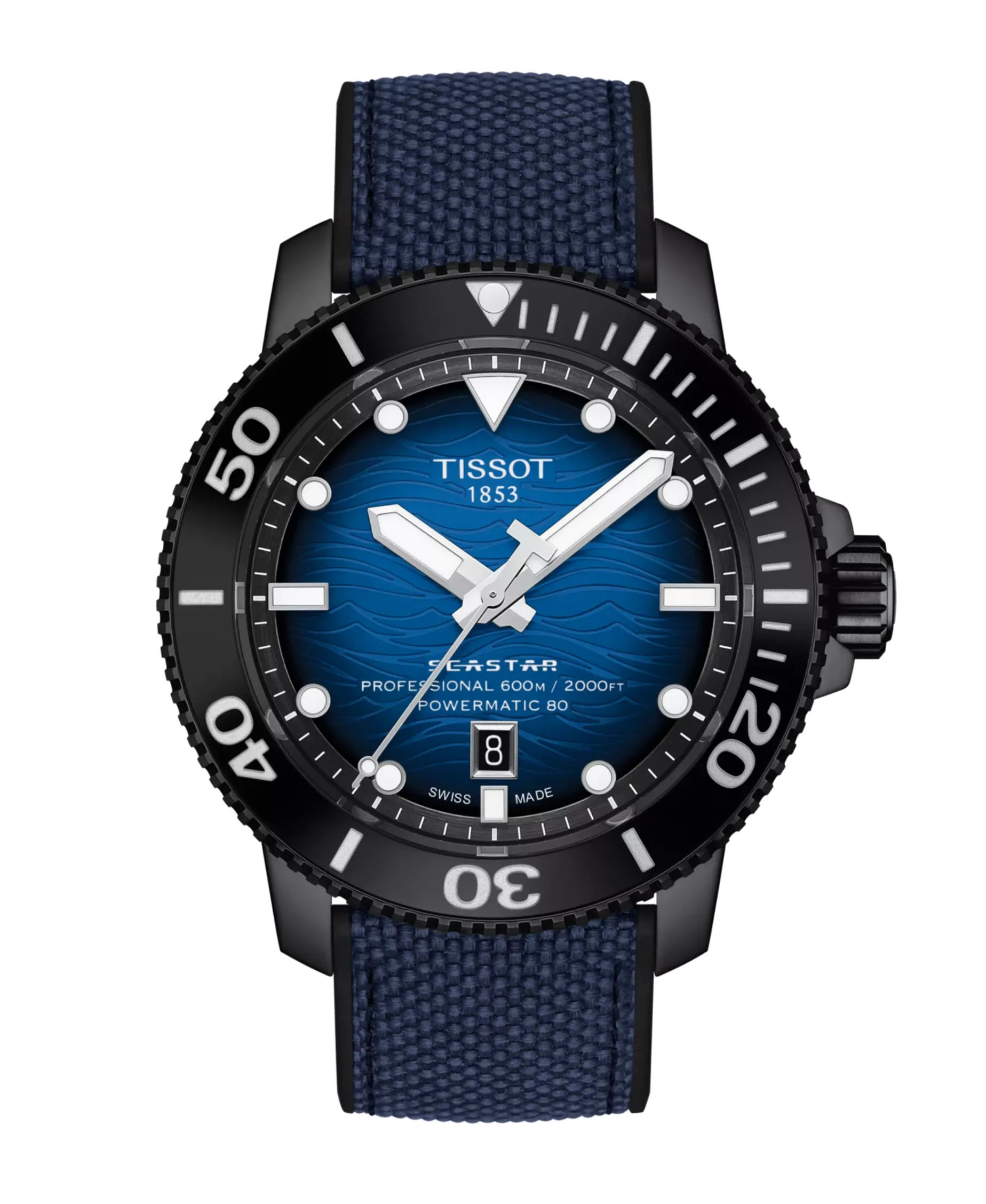 Tissot Seastar 2000 Professional Powermatic 80 46 mm Azul | T120.607.37.041.00