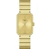 TISSOT SRV 30 mm Rectangular PVD Oro Amarillo | T160.110.33.023.00