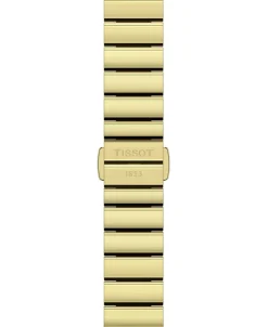 TISSOT SRV 30 mm Rectangular PVD Oro Amarillo | T160.110.33.023.00